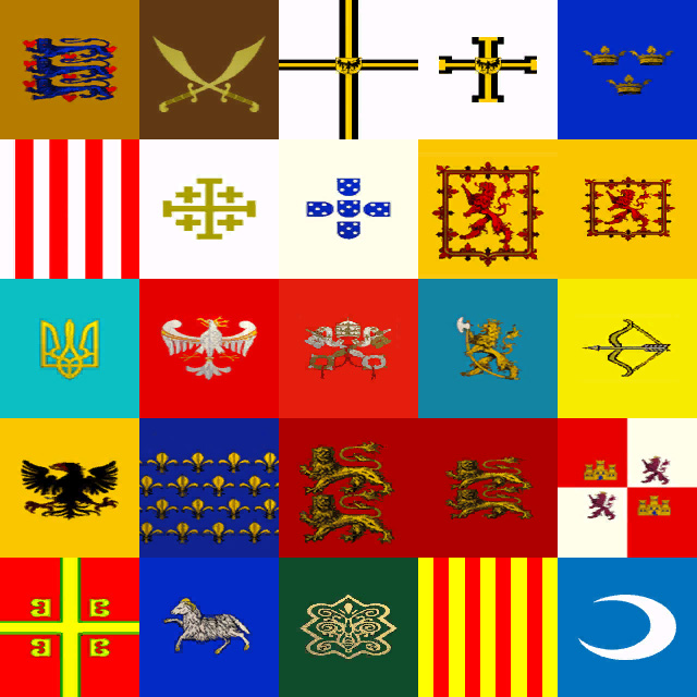 medieval english flag